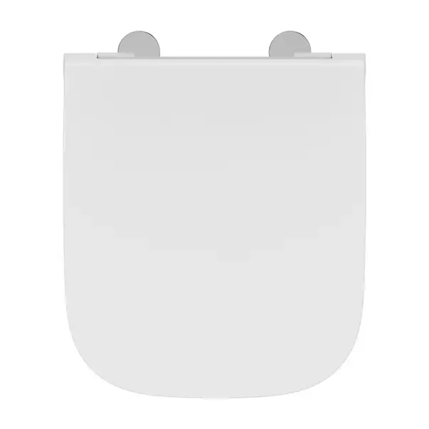 Capac WC Ideal Standard i.life S slim softclose alb lucios [8]