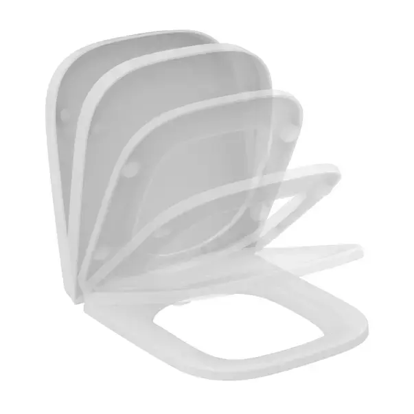Capac WC Ideal Standard i.life S softclose alb lucios [2]