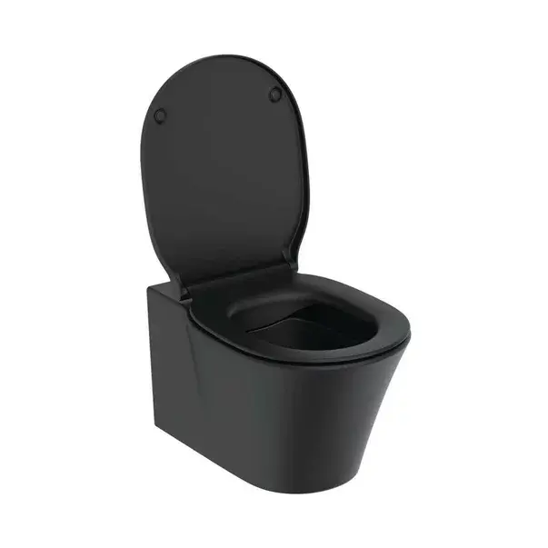 Capac wc slim softclose Ideal Standard Connect Air negru mat [7]