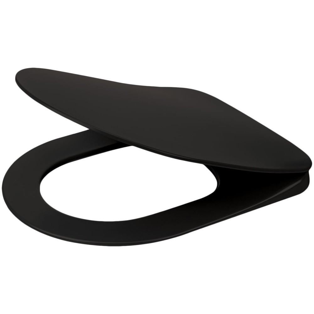 Capac WC softclose Deante Peonia Zero negru [1]