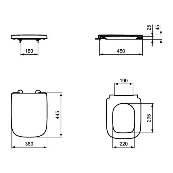Capac WC softclose Ideal Standard I.life B alb [3]