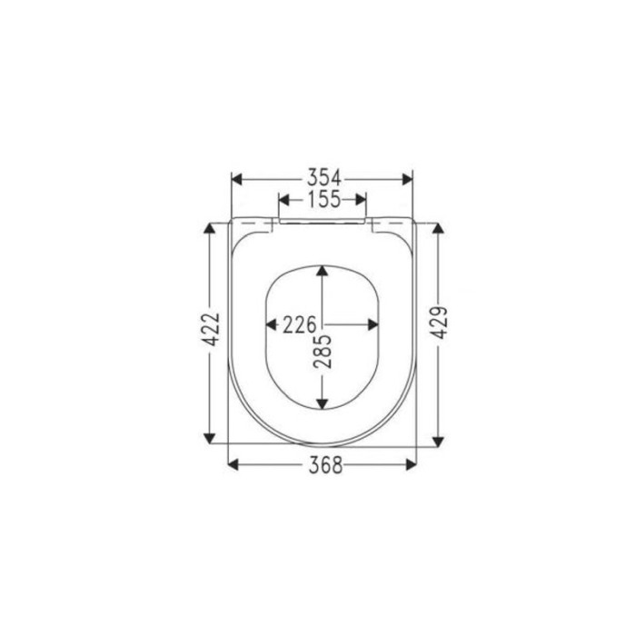 Capac WC Villeroy-Boch, O.Novo, soft close, alb alpin [2]