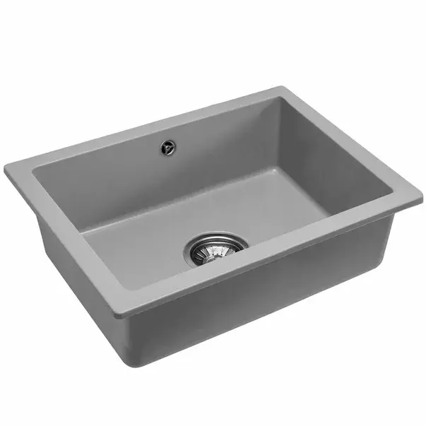 Chiuveta compozit Rea Nels gri 56x46.5 cm [2]