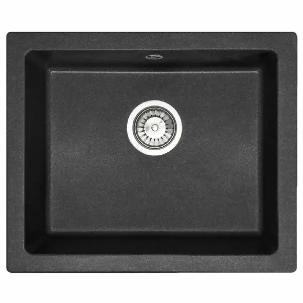 Chiuveta compozit Rea Nels negru pestrit 56x46.5 cm [1]