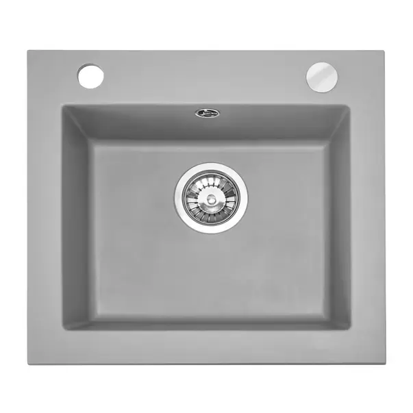 Chiuveta compozit Rea West gri mat 49x44 cm [6]