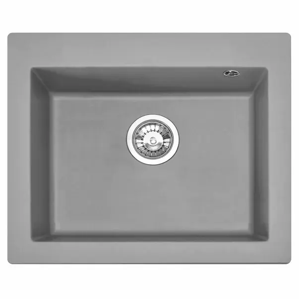 Chiuveta compozit Rea West XL gri 50x60 cm [1]