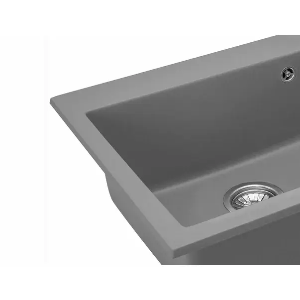 Chiuveta compozit Rea West XL gri 50x60 cm [3]
