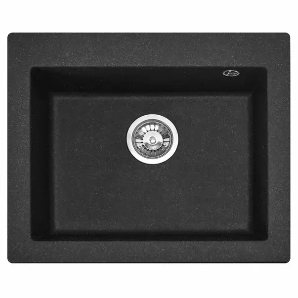 Chiuveta compozit Rea West XL negru pestrit 50x60 cm [1]