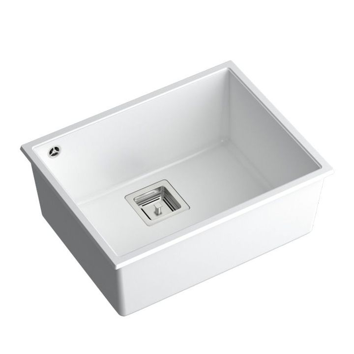 Chiuveta din granit DAVID 50 alb [9]