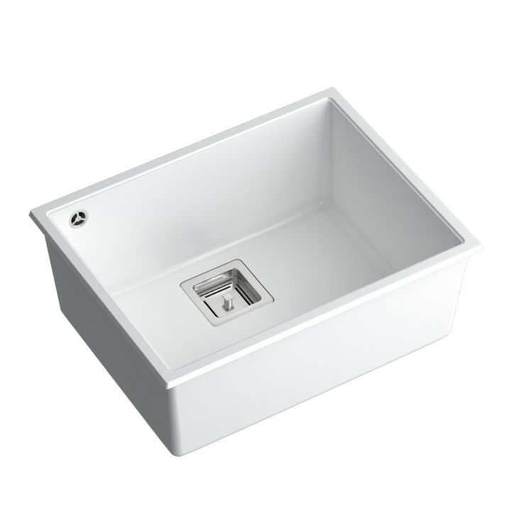 Chiuveta din granit DAVID 50 alb [2]