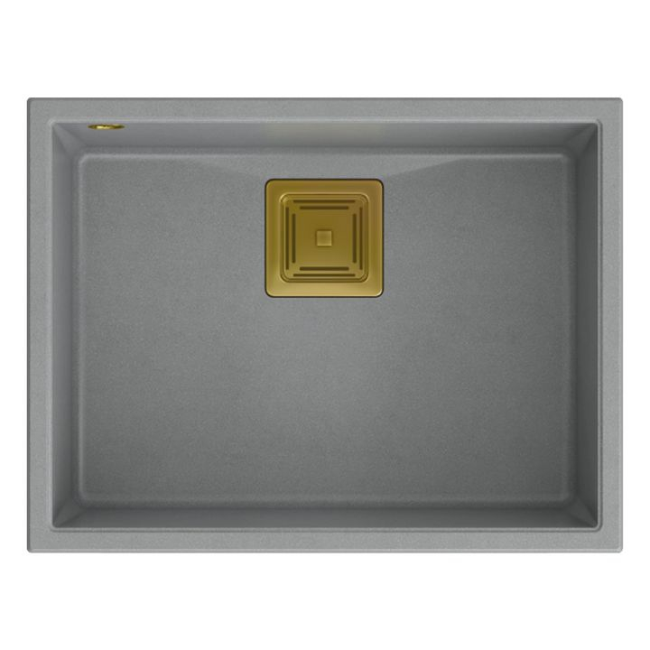 Chiuveta din granit DAVID 50 gri metalic [4]