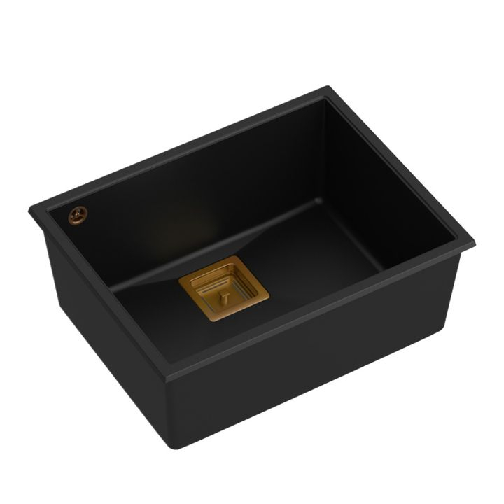 Chiuveta din granit DAVID 50 negru [3]