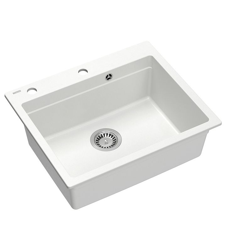 Chiuveta din granit KURT 110 WORKSTATION alb [7]