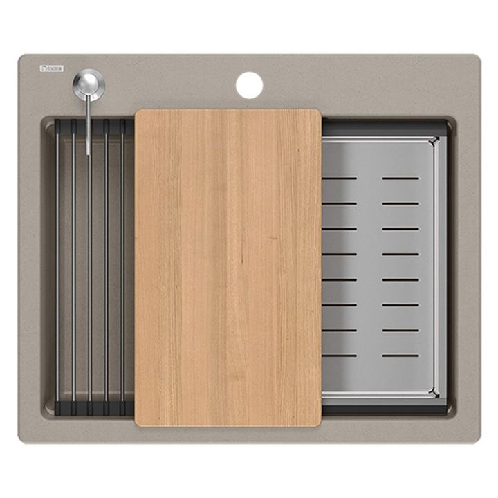 Chiuveta din granit KURT 110 WORKSTATION bej [11]