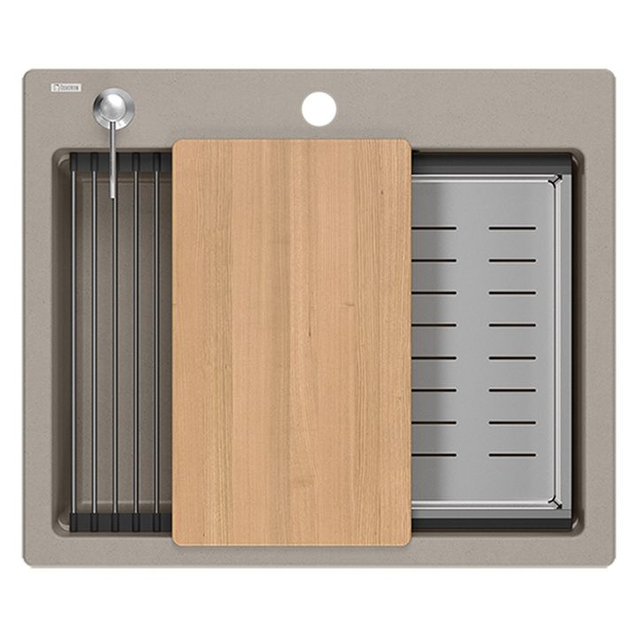 Chiuveta din granit KURT 110 WORKSTATION bej [2]