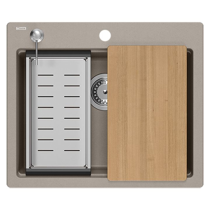 Chiuveta din granit KURT 110 WORKSTATION bej [3]