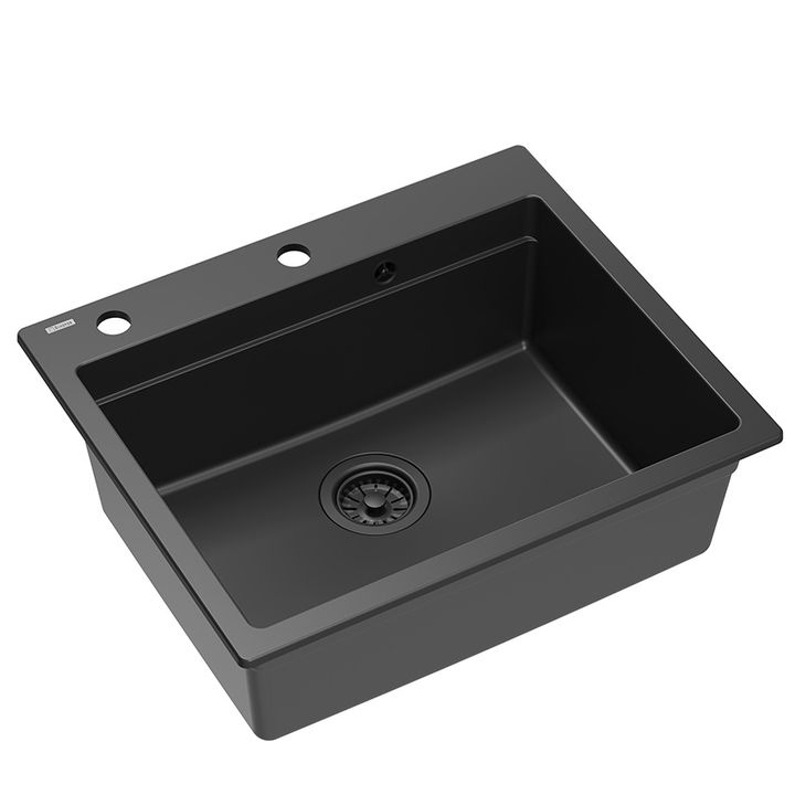 Chiuveta din granit KURT 110 WORKSTATION negru [6]