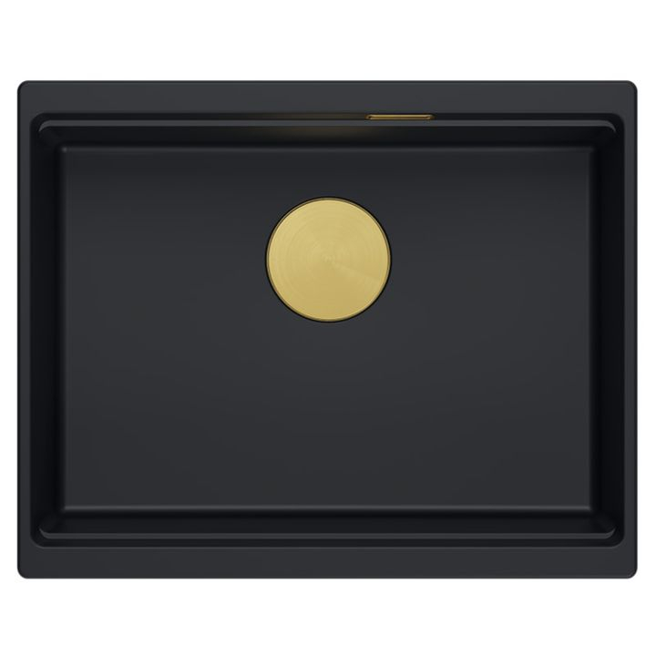 Chiuveta din granit Logan 100 negru [4]