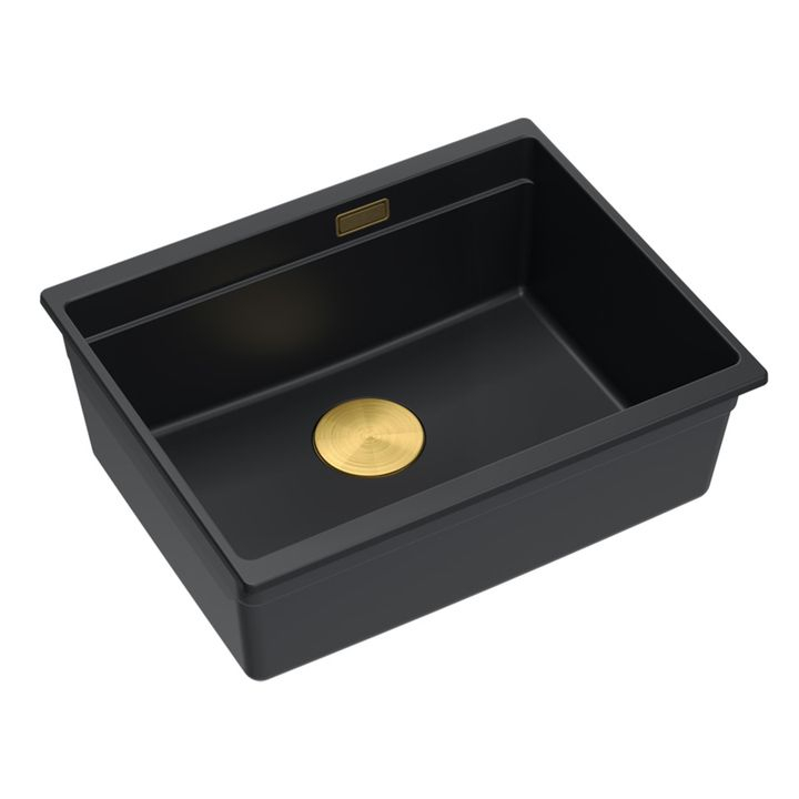 Chiuveta din granit Logan 100 negru [1]