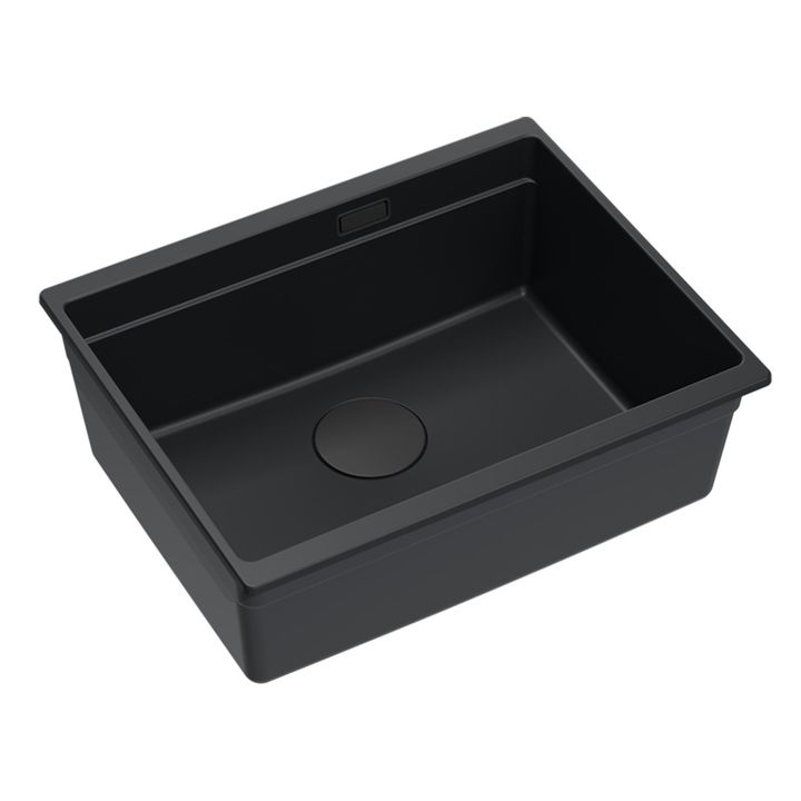 Chiuveta din granit Logan 100 negru [2]