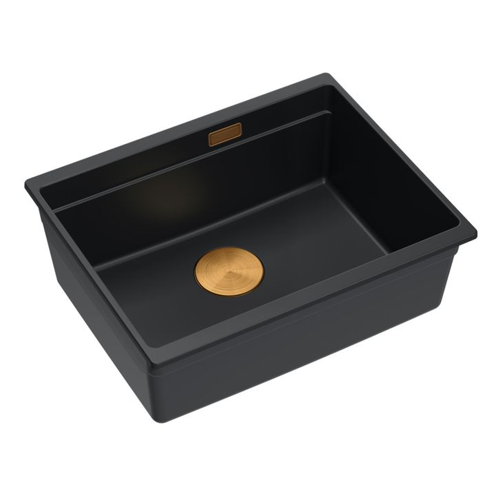 Chiuveta din granit Logan 100 negru [3]