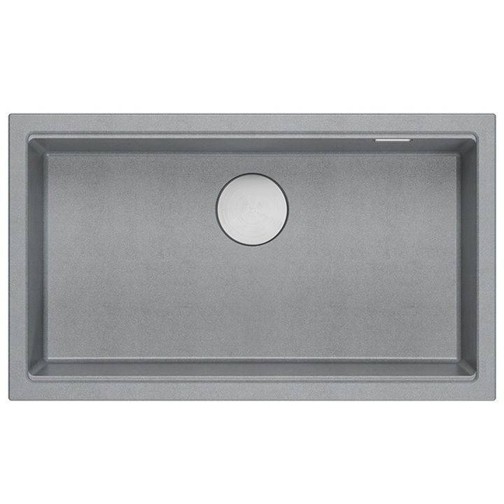 Chiuveta din granit Logan 110 gri metalic [5]