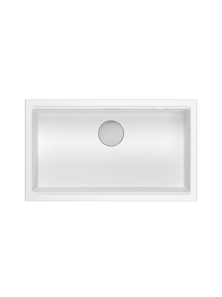 Chiuveta din granit Logan 110 ventil auriu, Alb [5]