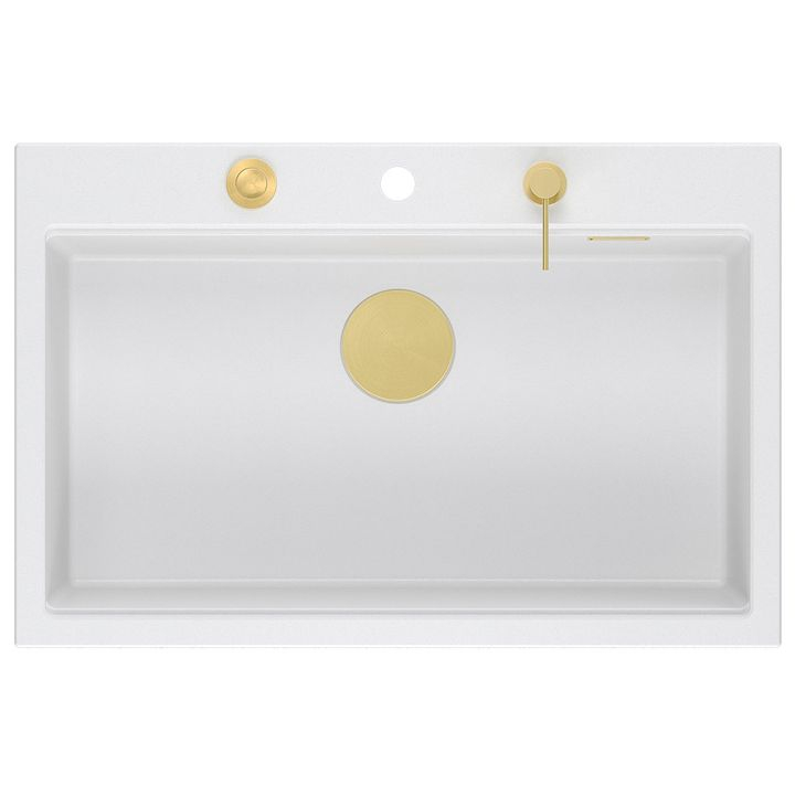 Chiuveta din granit MARC 110 WORKSTATION alb [6]