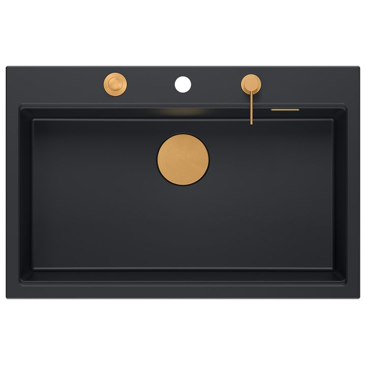 Chiuveta din granit MARC 110 WORKSTATION negru [7]