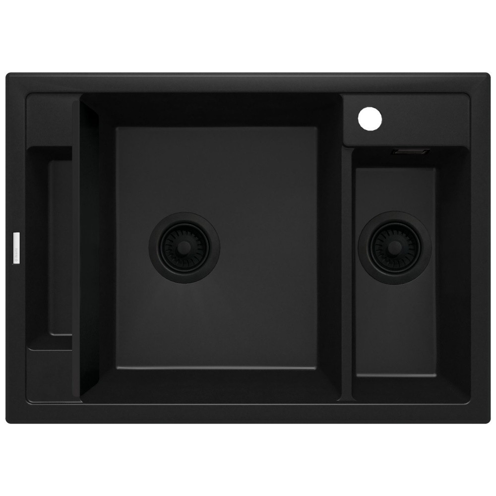 Chiuveta granit Deante Magnetic 50x69 cm negru [1]