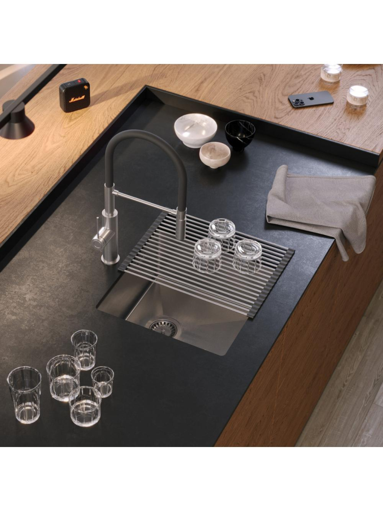 Chiuvetă inox ANTHONY 50 crom periat [3]