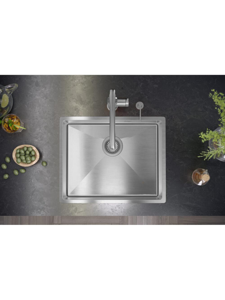 Chiuvetă inox ANTHONY 60 crom periat [4]