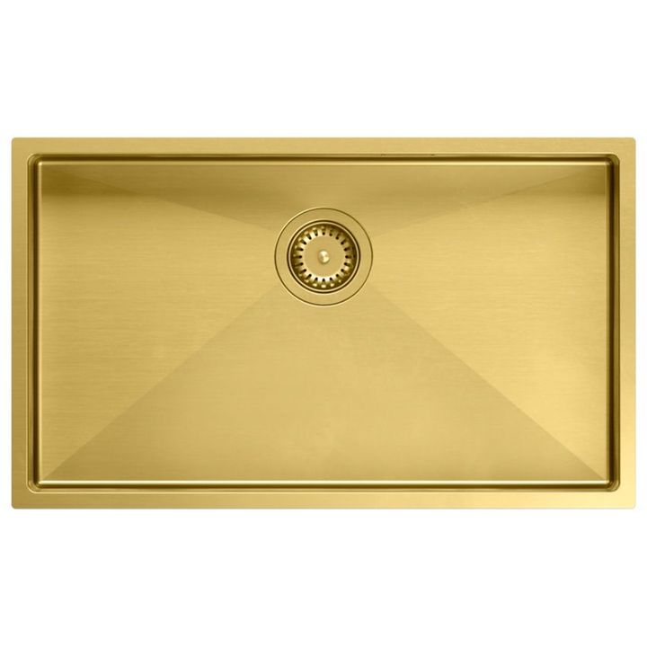 Chiuvetă inox ANTHONY 80 auriu [8]