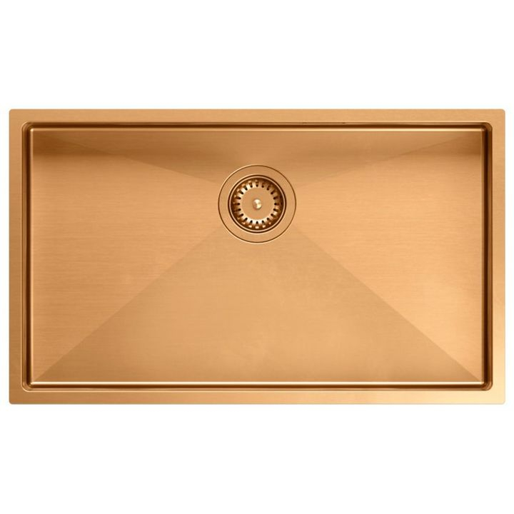 Chiuvetă inox ANTHONY 80 cupru [7]