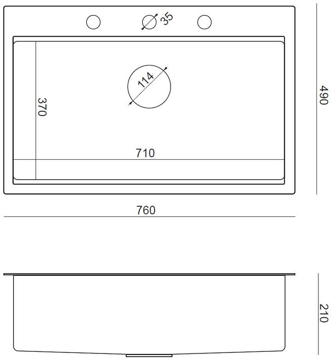 Chiuvetă inox BURT 110 WORKSTATION crom periat [7]