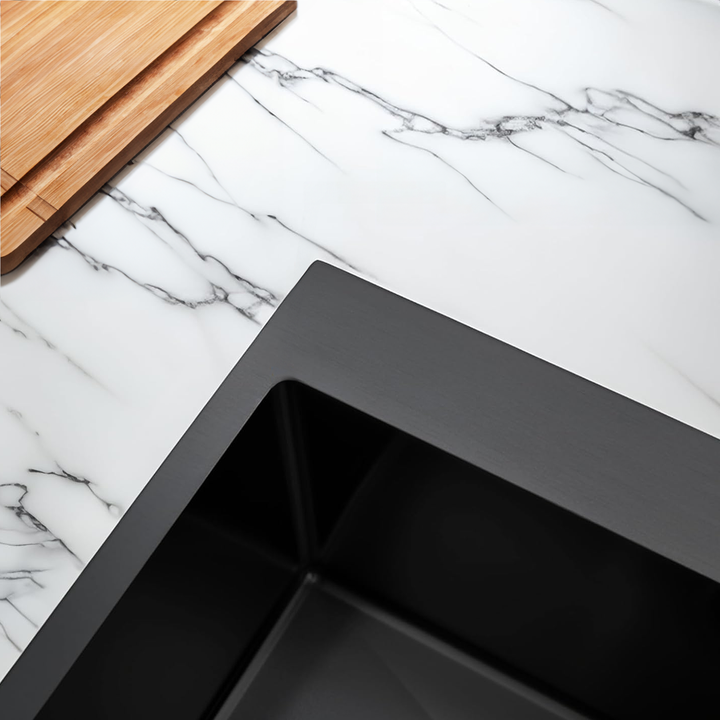 Chiuvetă inox Fin negru [4]