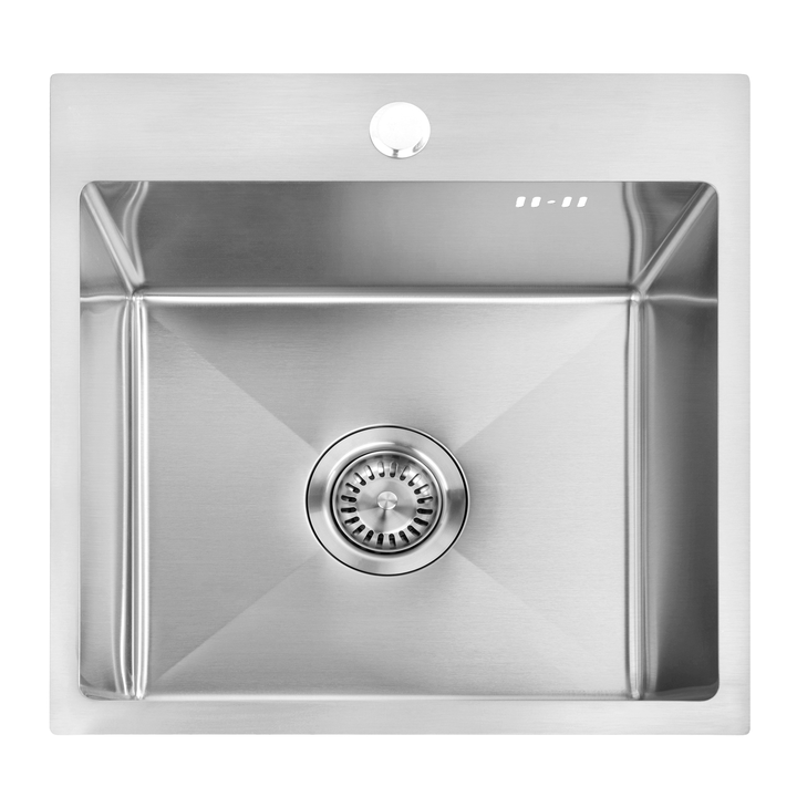 Chiuvetă inox Leo 40 crom periat [2]