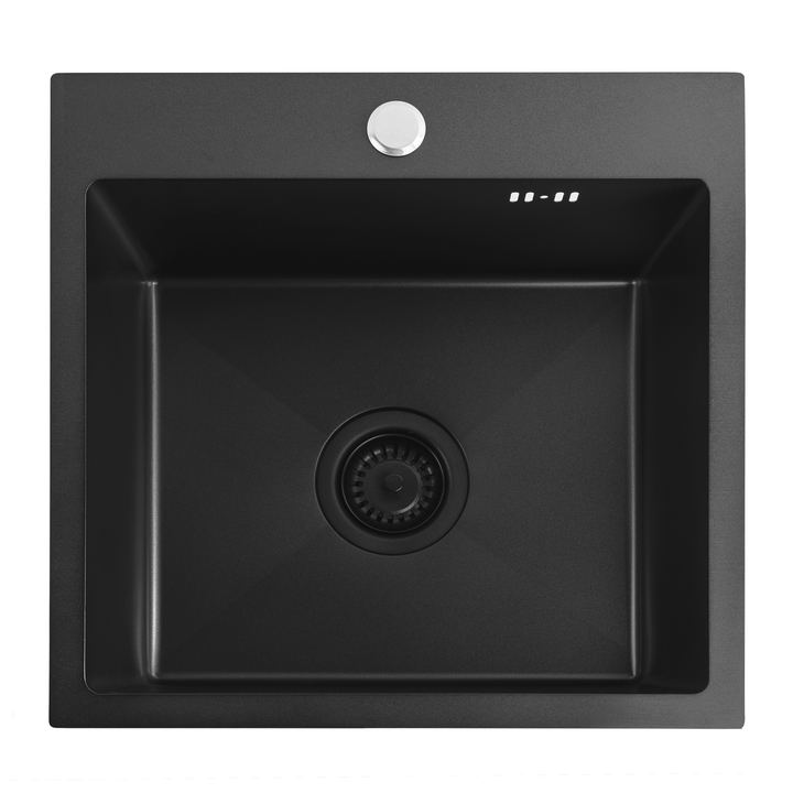 Chiuvetă inox Leo 40 negru [11]