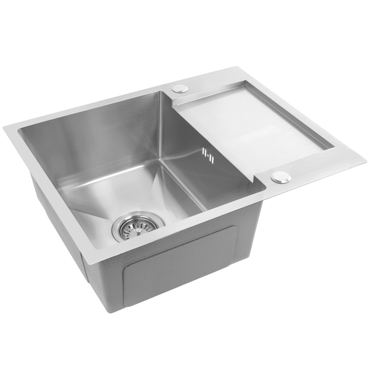 Chiuvetă inox Paul crom periat [8]