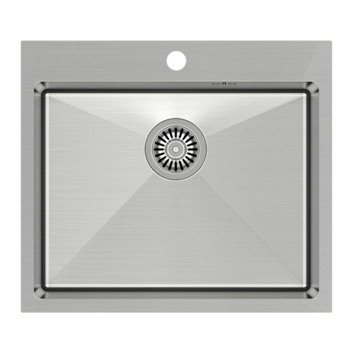 Chiuvetă inox RUSSEL 110 crom periat [6]