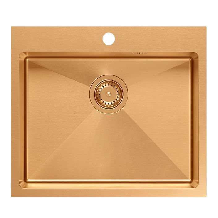 Chiuvetă inox RUSSEL 110 cupru [6]