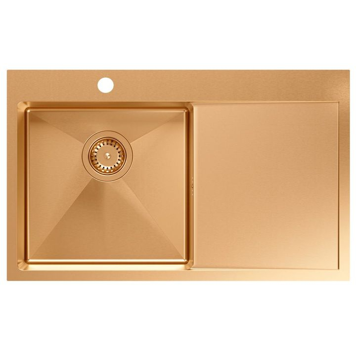 Chiuvetă inox RUSSEL 111 cupru [6]