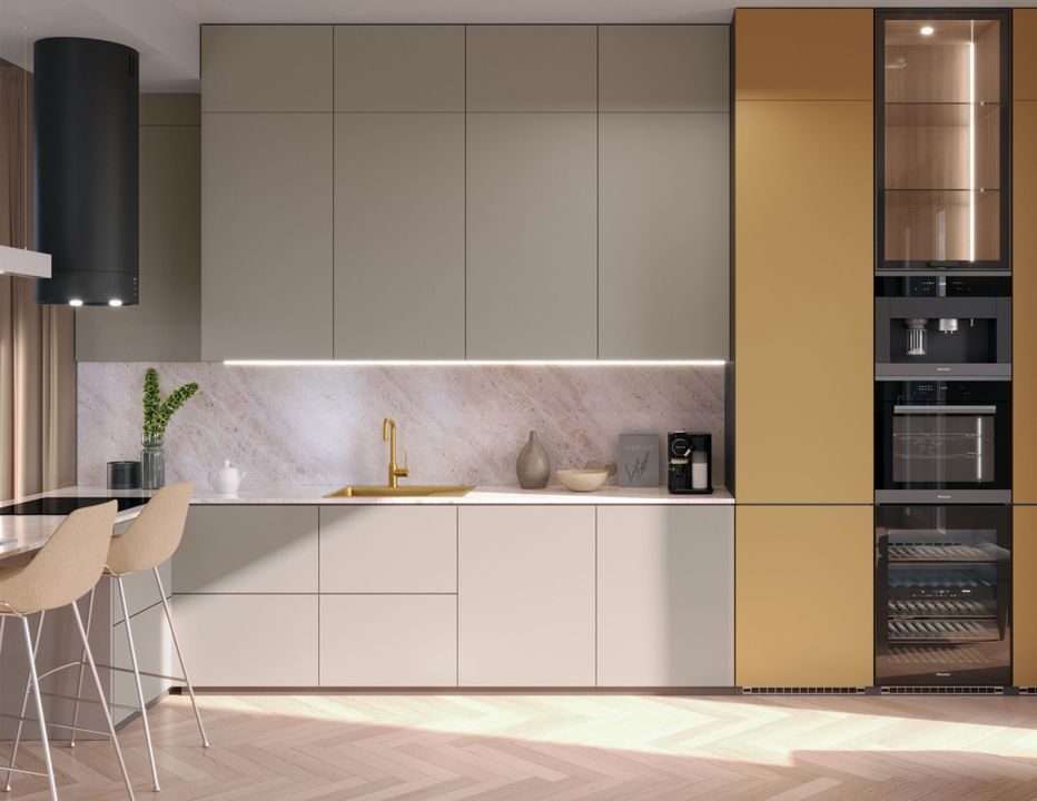 Chiuvetă inox RUSSEL 116 auriu [4]