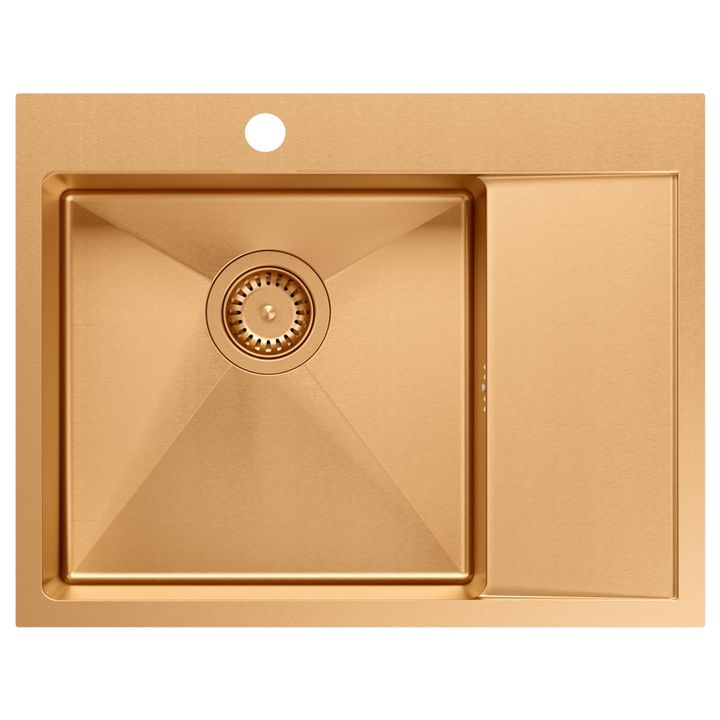 Chiuvetă inox RUSSEL 116 cupru [2]