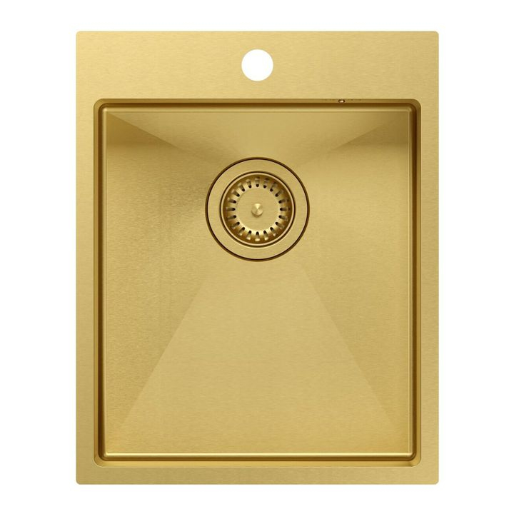 Chiuvetă inox RUSSEL 90 auriu [2]