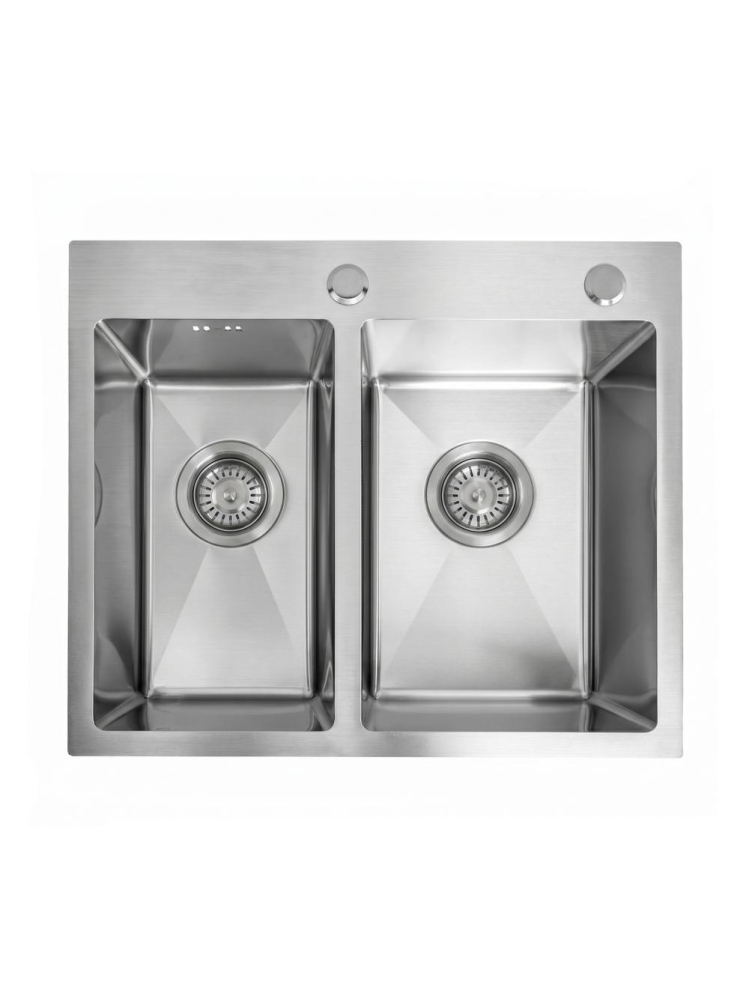 Chiuvetă inox Toby 56x48 cm crom periat [9]
