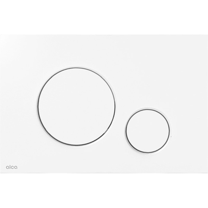 Clapeta de actionare, Alcadrain, alb-mat [1]