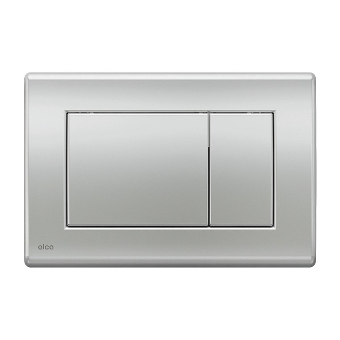 Clapeta de actionare, Alcadrain, Basic, M272, cu doua volume, crom mat [1]