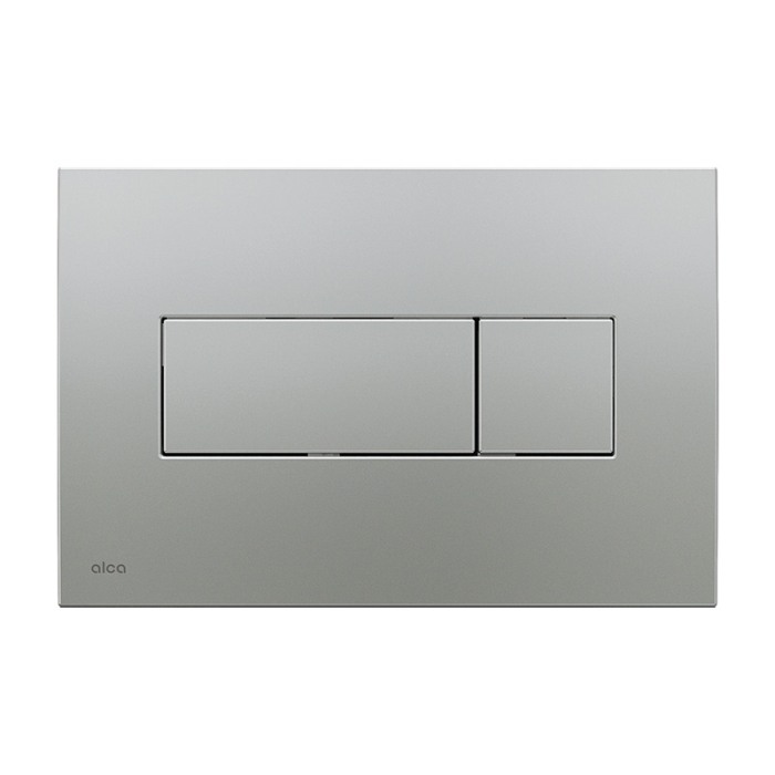 Clapeta de actionare, Alcadrain, Basic, M372, cu doua volume, crom mat [1]