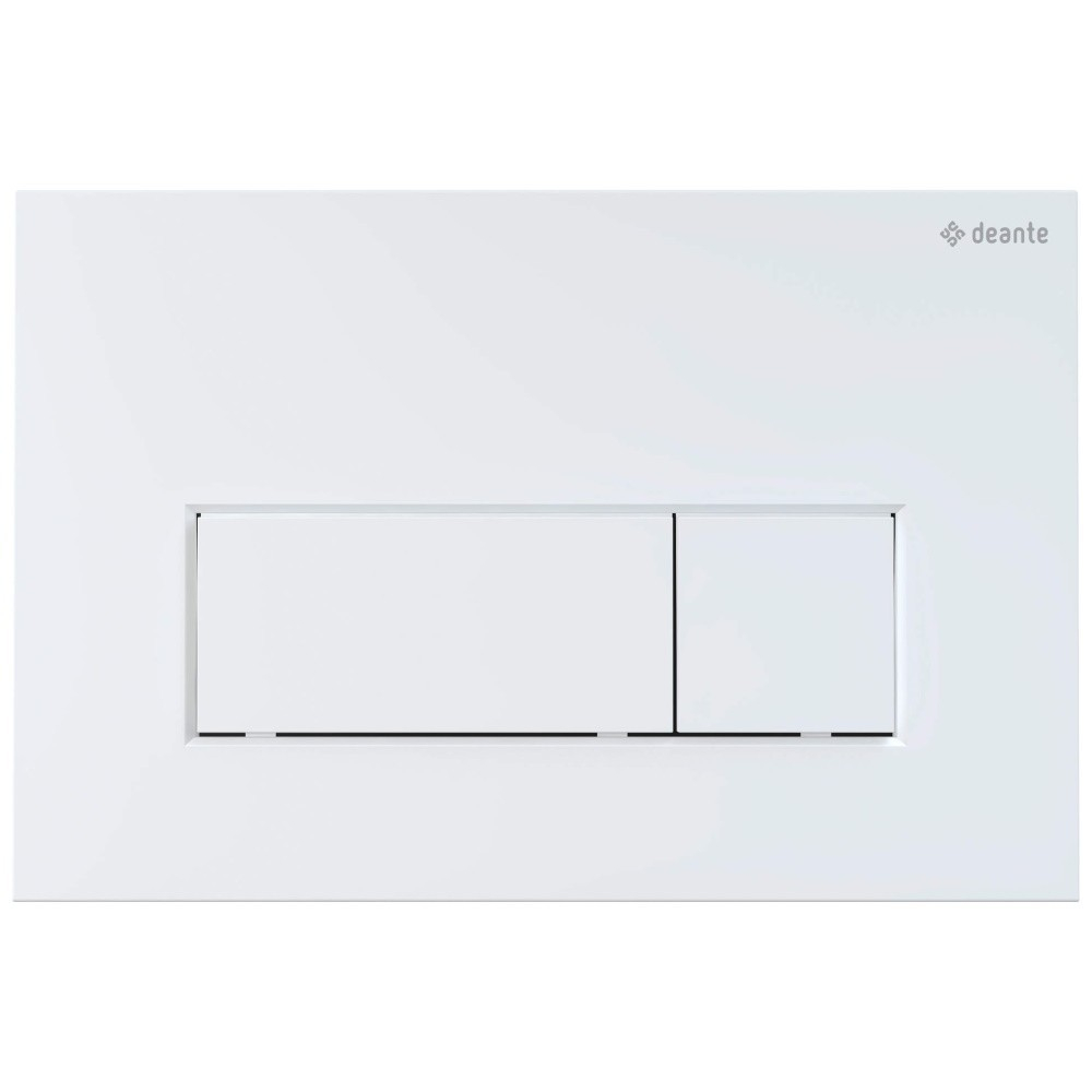 Clapeta de actionare Deante Slim alb [1]